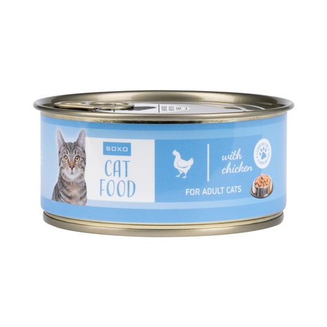 SOXO men's women's socks cat in a can 