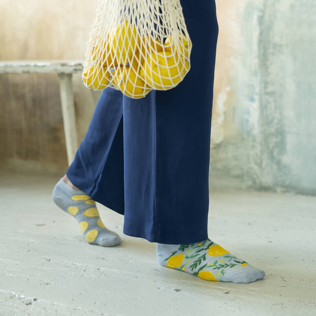 Lemon Ankle Socks