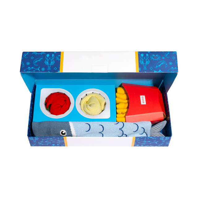Skarpetki Fish and Chips 2-pak