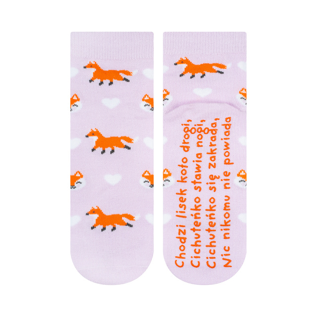 Children's socks SOXO with Polish inscriptions