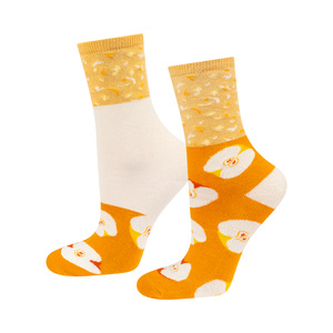 SOXO Women's Socks in Apple Pie Wrap