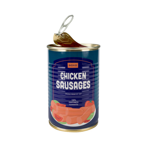 Funny socks sausages in a can SOXO GOOD STUFF Men's socks