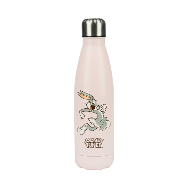 Thermal Bottle 500mL Pink | durable and practical | Warner Bros | Bugs Bunny