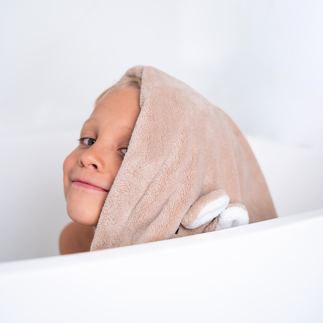 MOMO WAY 140x70 cm teddy bear bath towel
