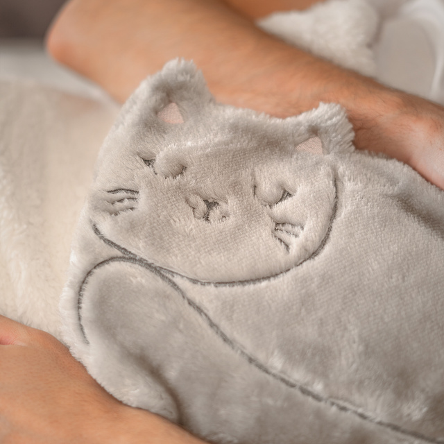 Cat Hot Water Bottle 1.8 L