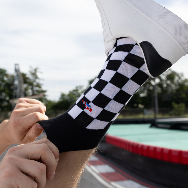 Formula 1 Greeting Card Socks