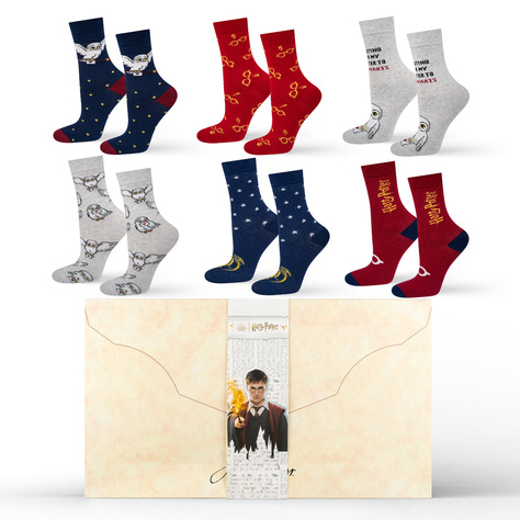 Harry Potter advent calendar Set of 6x SOXO women's socks