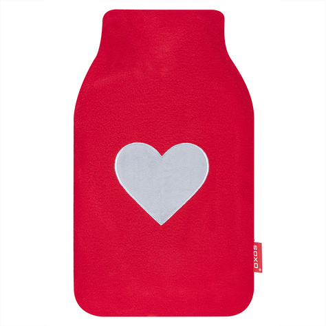 Red hot water bottle and socks SOXO Valentine's day