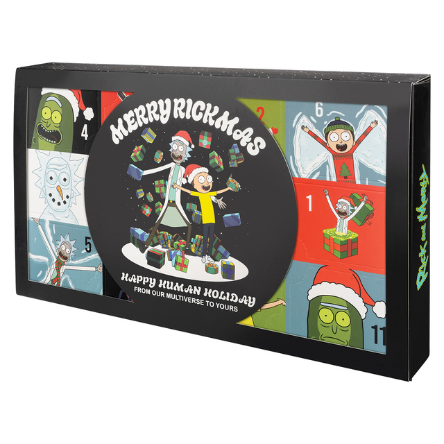 Kalendarz Adwentowy ze Skarpetkami Rick and Morty 6-pak