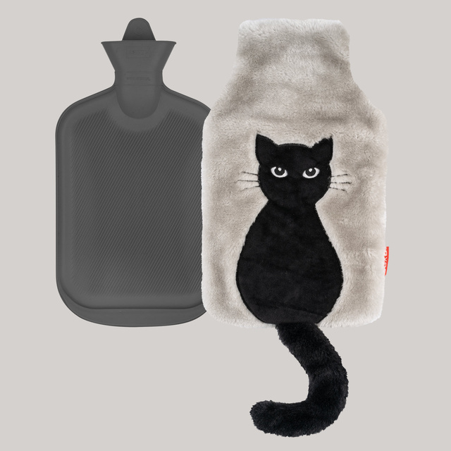 Cat with Tail Hot Water Bottle 1.8 L