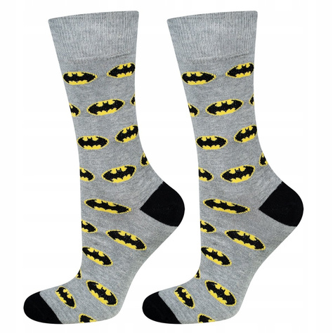 Colorful men's socks SOXO GOOD STUFF Batman DC Comics