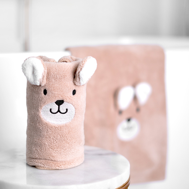 MOMO WAY 140x70 cm teddy bear bath towel