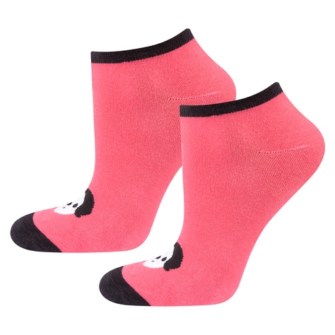 Set of 5x SOXO women's colorful feet dogs