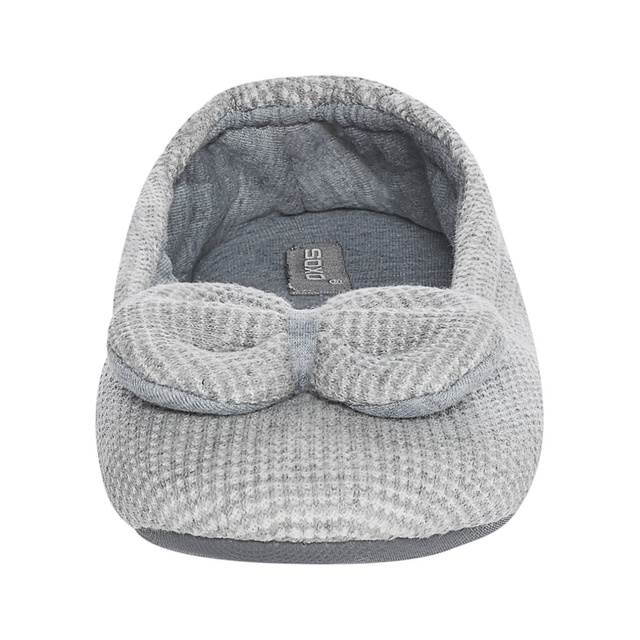 SOXO ballerinas with a bow with a hard sole