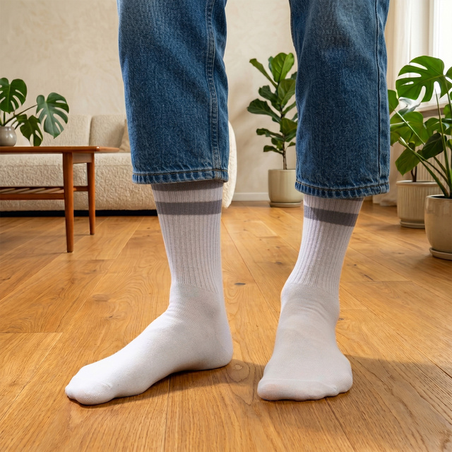 Set of 3 colorful GOOD STUFF men's socks sport