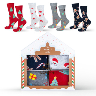 Christmas Socks 4-Pack