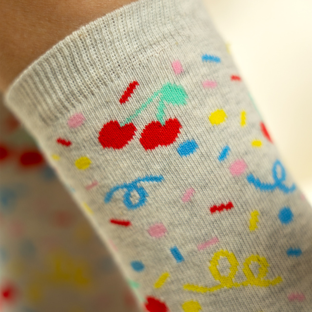 Pink SOXO women's socks with Polish inscriptions funny gift