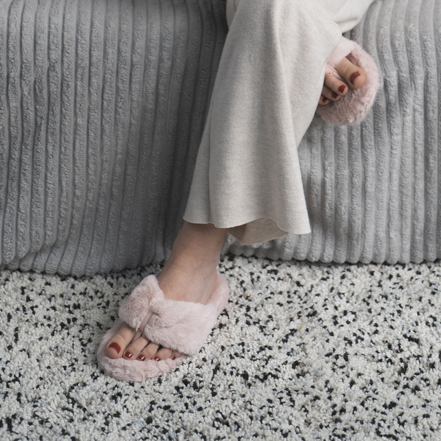 Women's Flip-Flop Slippers Pink