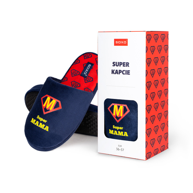 Kapcie Damskie Super Mama