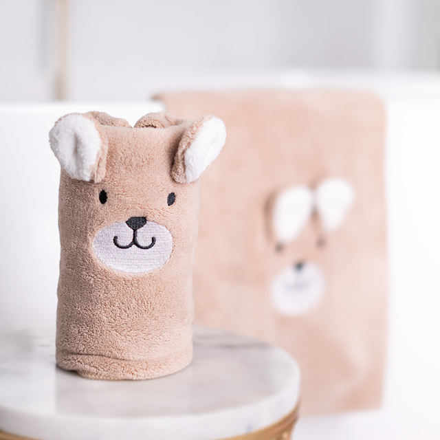 MOMO WAY 35x70 cm teddy bear bath towel 