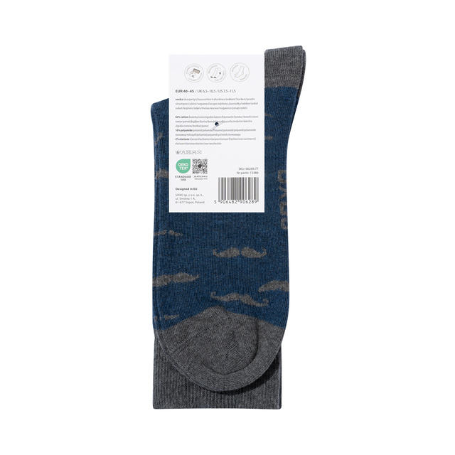  SOXO men's socks super grandpa