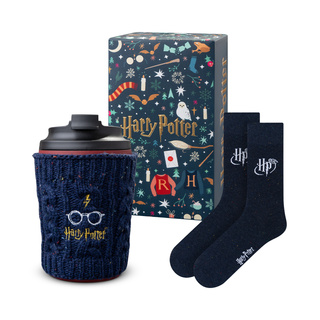 Harry Potter Socks + Thermal Mug Gift Set