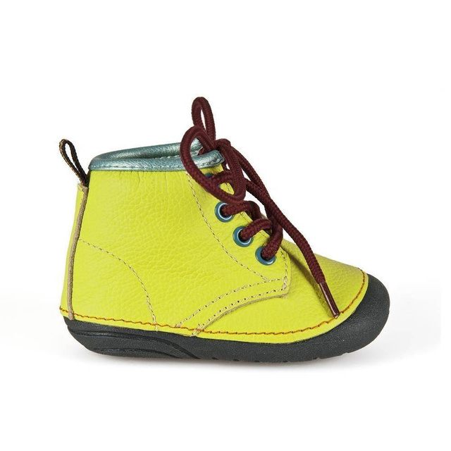 OUTLET Buty dziecięce SOXO skórzane zielone