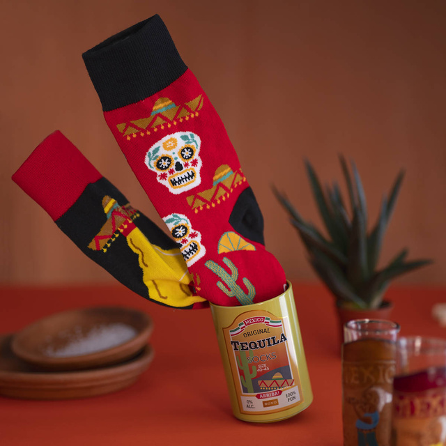Tequila Socks in a Bottle