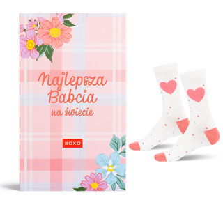 Best Grandma Greeting Card Socks