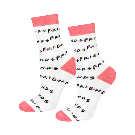 Set of 3x SOXO women's socks | happy socks | for a fan of the series Friends | gift | colors