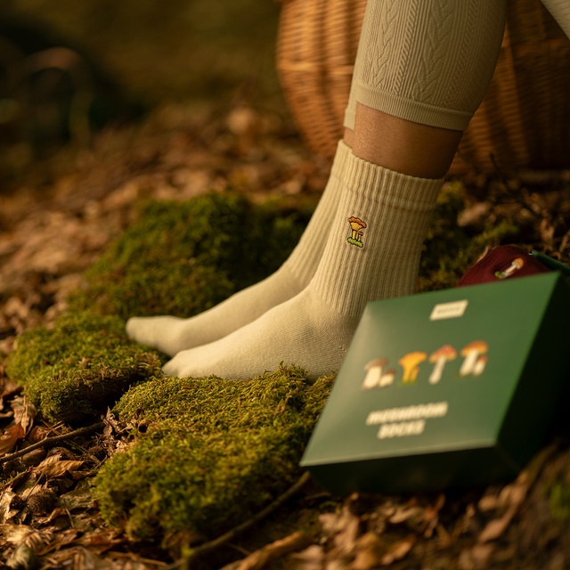 Mushroom Socks 4-Pack
