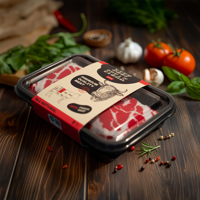 Steak and Hamburger Socks 2-Pack