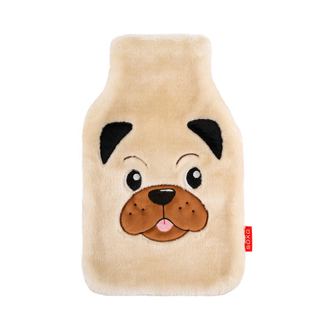  Hot water bottle SOXO dog, pug 1.8 L