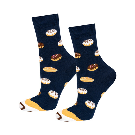 SOXO Women's Socks Donuts in a Pack - 2 Pairs