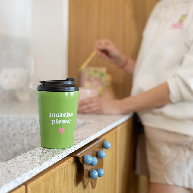 Gift Set Matcha Socks + Thermal Mug