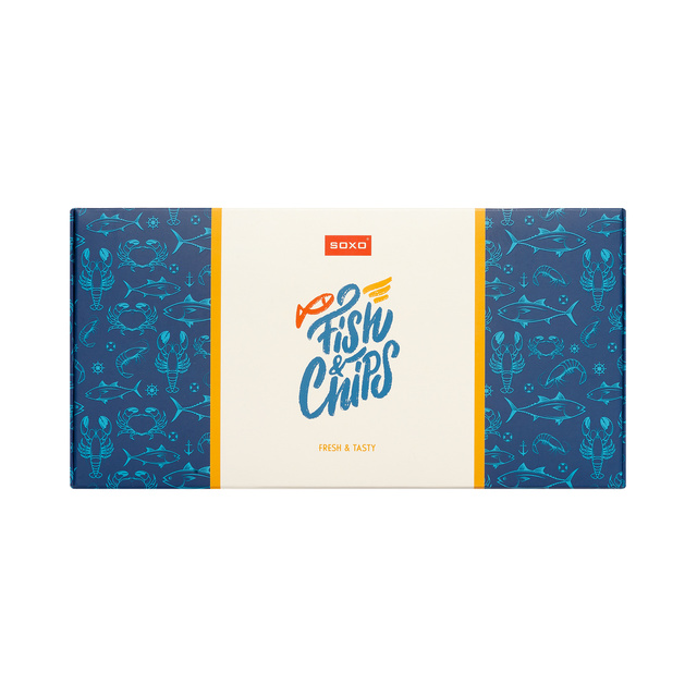 Skarpetki Fish and Chips 2-pak