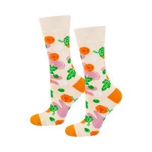 SOXO men's socks tongues in jelly