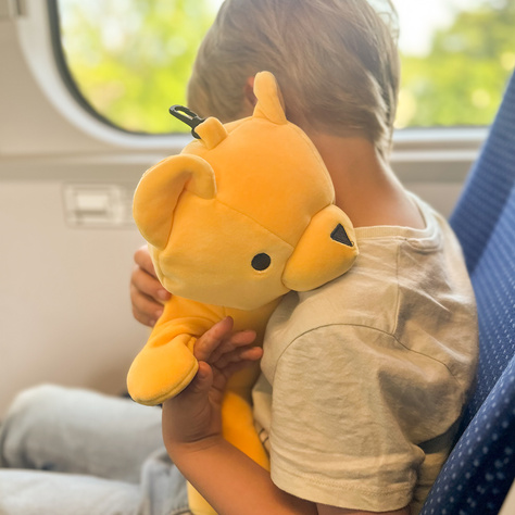 MOMO WAY Multifunctional bear pillow