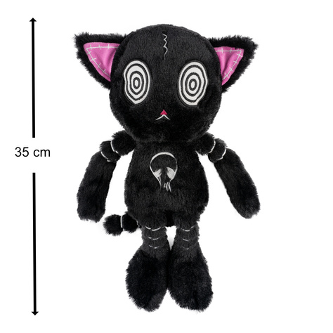 Gus Fink black cat mascot HypnoCat Plushie Pal