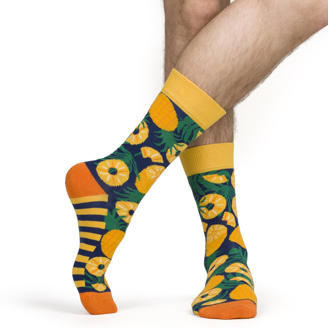 Women's Socks | Men's | SOXO GOOD STUFF | canned pineapple | for a gift | Unisex