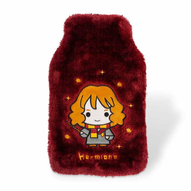 Hermione, Harry Potter Hot Water Bottle Original, licensed from Warner Bros., warmer in a plush cover