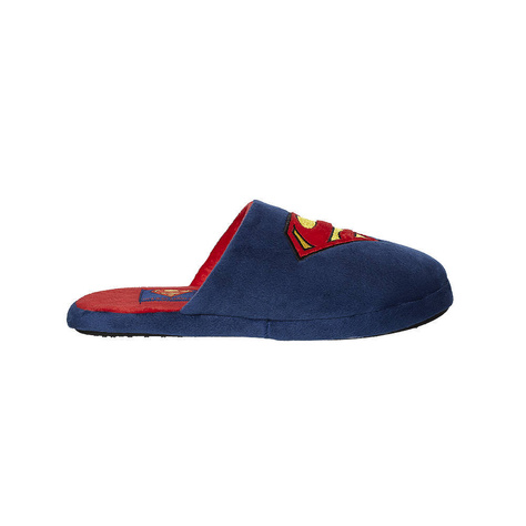 Set of 1x Colorful SOXO Superman socks and 1x Superman men's slippers