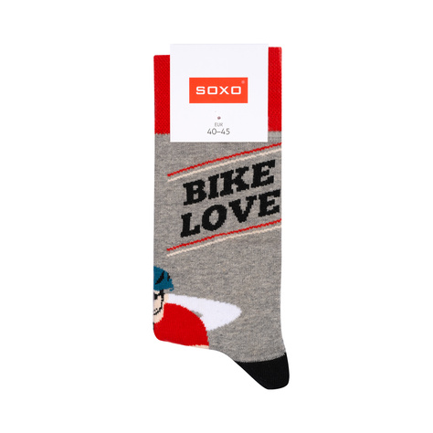 Men's socks SOXO GOOD STUFF cyclist bicycle