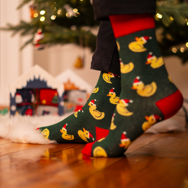 Skarpetki Świąteczne w Domku 4-pak