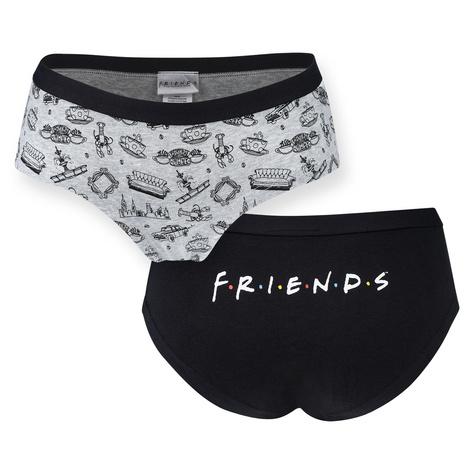 Set 2x SOXO Friends women's panties and 3x Friends women's socks | gift for her