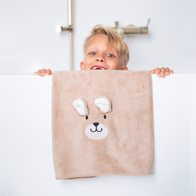 MOMO WAY 140x70 cm teddy bear bath towel