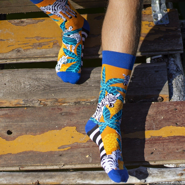 Socks in a Pizza Box 4-Pack