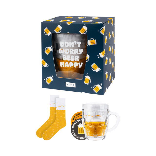 Skarpetki w Kuflu Piwa z Podkładkami