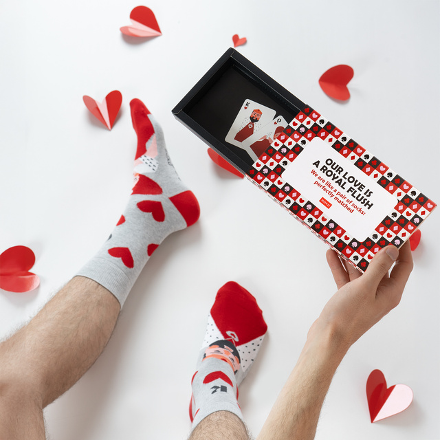 King and Queen Socks