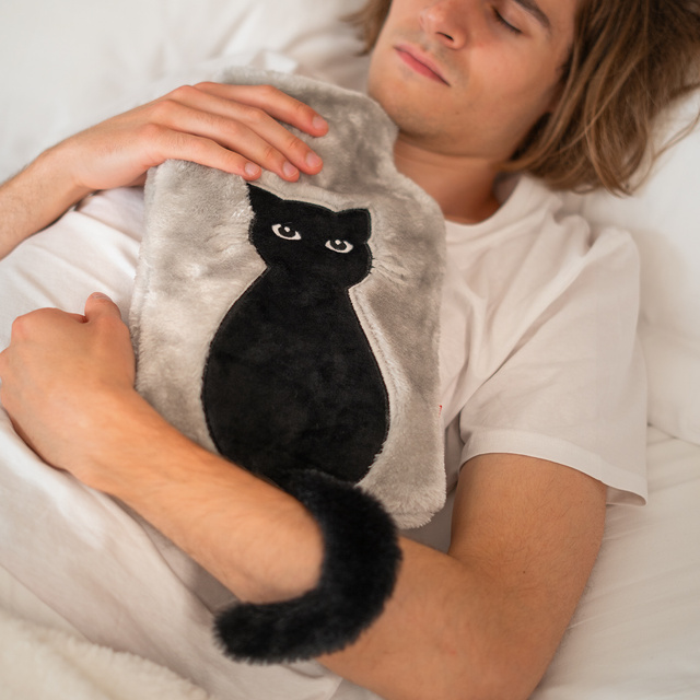 Cat with Tail Hot Water Bottle 1.8 L